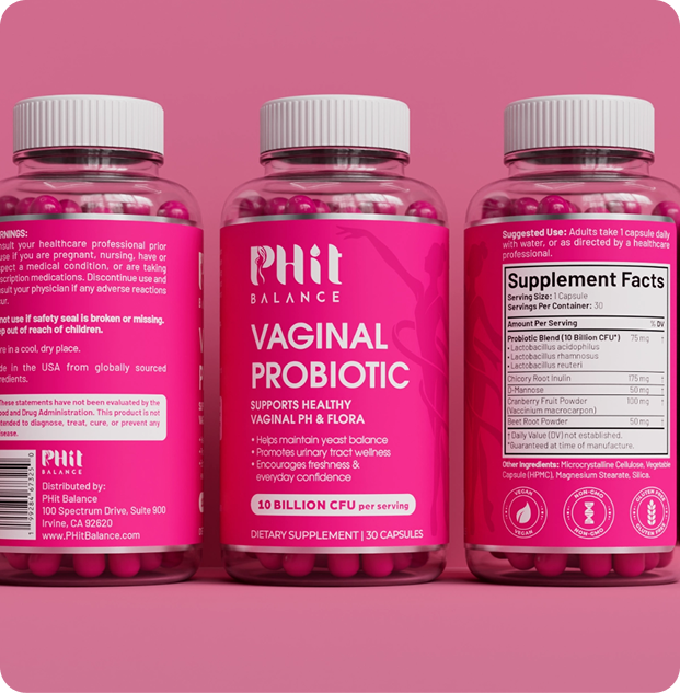 Women’s vaginal health probiotic supplement